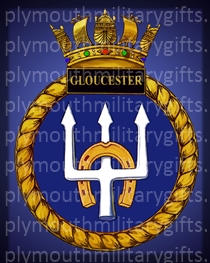 HMS Gloucester Magnet